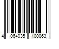 Barcode Image for UPC code 4064035100063