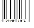 Barcode Image for UPC code 4064039849753