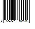 Barcode Image for UPC code 4064047860016