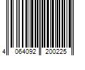 Barcode Image for UPC code 4064092200225