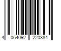 Barcode Image for UPC code 4064092220384