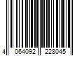 Barcode Image for UPC code 4064092228045