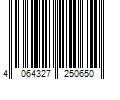 Barcode Image for UPC code 4064327250650