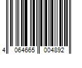 Barcode Image for UPC code 4064665004892