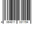 Barcode Image for UPC code 4064811031154