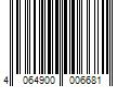 Barcode Image for UPC code 4064900006681