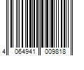 Barcode Image for UPC code 4064941009818