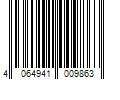 Barcode Image for UPC code 4064941009863