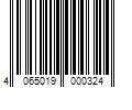 Barcode Image for UPC code 4065019000324