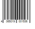 Barcode Image for UPC code 4065019001536