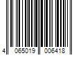 Barcode Image for UPC code 4065019006418