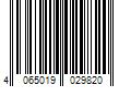 Barcode Image for UPC code 4065019029820