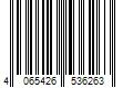 Barcode Image for UPC code 4065426536263