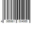 Barcode Image for UPC code 4065981004955