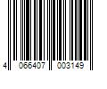 Barcode Image for UPC code 4066407003149