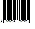 Barcode Image for UPC code 4066634002502