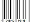 Barcode Image for UPC code 4068013961981