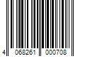 Barcode Image for UPC code 4068261000708