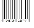 Barcode Image for UPC code 4068706226748