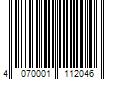 Barcode Image for UPC code 4070001112046