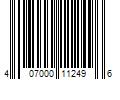 Barcode Image for UPC code 407000112496