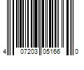 Barcode Image for UPC code 407203051660