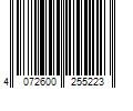 Barcode Image for UPC code 4072600255223