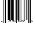 Barcode Image for UPC code 407270201500