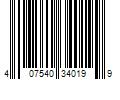 Barcode Image for UPC code 407540340199