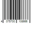 Barcode Image for UPC code 4075700108666