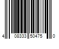 Barcode Image for UPC code 408333504750