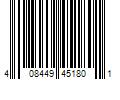 Barcode Image for UPC code 408449451801