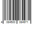 Barcode Image for UPC code 4084500084971