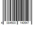 Barcode Image for UPC code 4084500140547