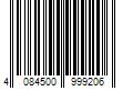 Barcode Image for UPC code 4084500999206