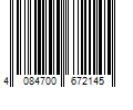 Barcode Image for UPC code 4084700672145