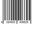 Barcode Image for UPC code 4084900406625