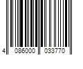 Barcode Image for UPC code 4086000033770