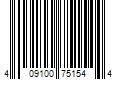 Barcode Image for UPC code 409100751544