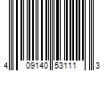 Barcode Image for UPC code 409140531113