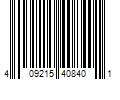 Barcode Image for UPC code 409215408401