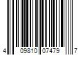 Barcode Image for UPC code 409810074797