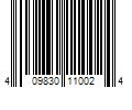 Barcode Image for UPC code 409830110024