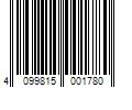 Barcode Image for UPC code 4099815001780