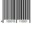 Barcode Image for UPC code 4100015110001