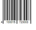 Barcode Image for UPC code 4100015723003