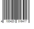 Barcode Image for UPC code 4100420016417