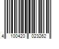 Barcode Image for UPC code 4100420023262