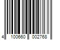 Barcode Image for UPC code 4100660002768