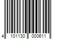 Barcode Image for UPC code 4101130000611